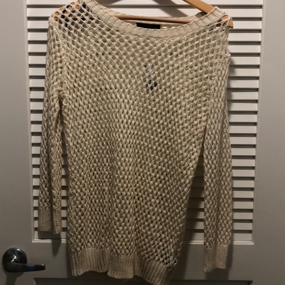Woven Sweater